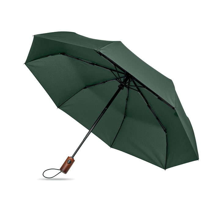 Parapluie pliable automatique personnalisable Rayna Fold Vert 